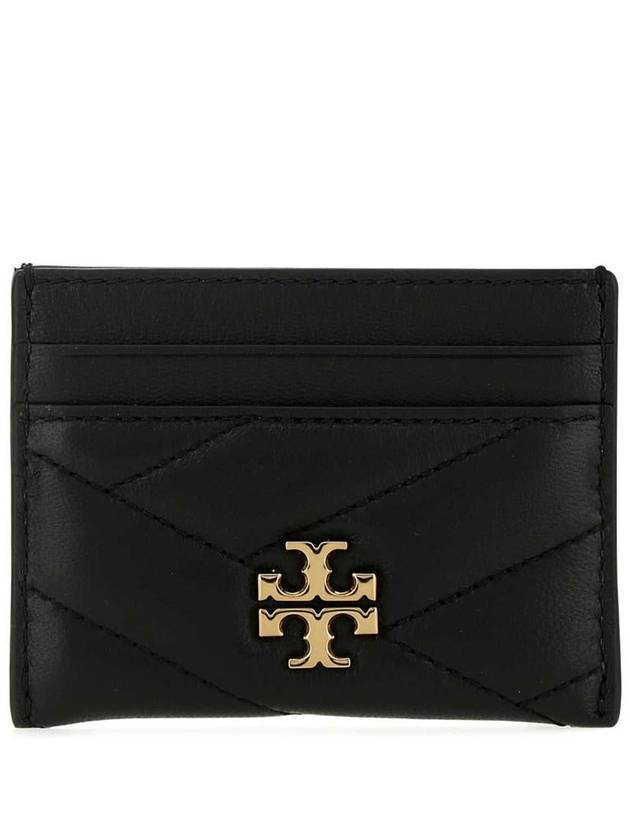 Kira Chevron Logo Card Wallet Black - TORY BURCH - BALAAN 2