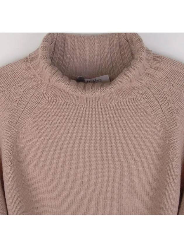 MANTOVA turtleneck sweater brown - MAX MARA - BALAAN 5