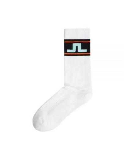 Golf Lei Socks White Black - J.LINDEBERG - BALAAN 2