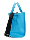 Logo Small Canvas Tote Bag Blue - MARC JACOBS - BALAAN 3