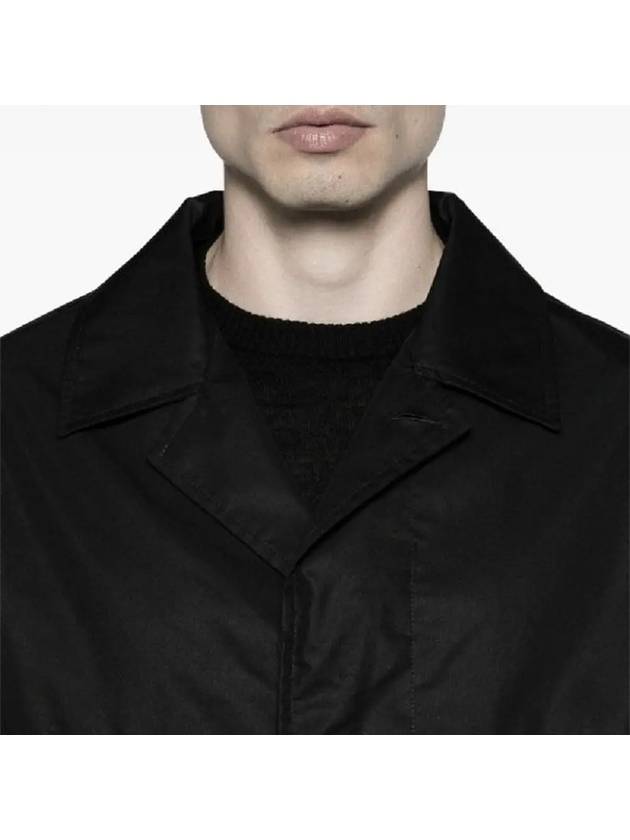 4 Pocket Overshirt Jacket Black - LEMAIRE - BALAAN 5