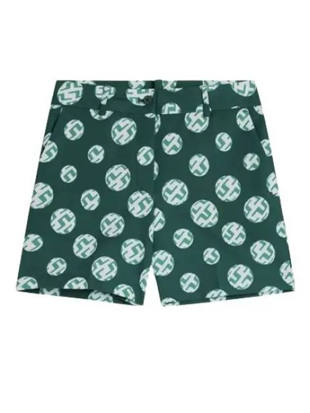 Gwen printed shorts rain forest - J.LINDEBERG - BALAAN 2