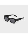 Eyewear Frame 55 Acetate Sunglasses Black - CELINE - BALAAN 3