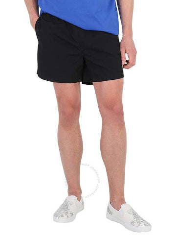 A Cold Wall Men's Black Essential Logo Patch Swim Shorts, Size Small - A-COLD-WALL - BALAAN 1