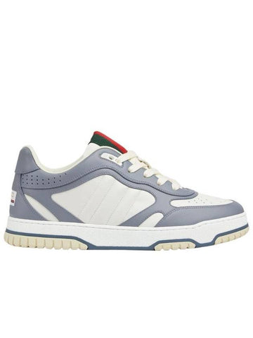 Reweb Low Top Sneakers White Grey - GUCCI - BALAAN 1