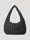 Quilted Oversized Shoulder Bag Dark Navy - COS - BALAAN 2