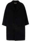 Stitched Logo Single Coat Black - MARNI - BALAAN 2