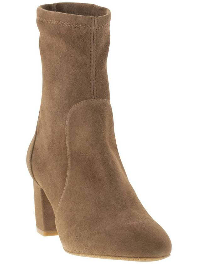 YULIANA 60 - Suede Leather ankle boot - STUART WEITZMAN - BALAAN 2