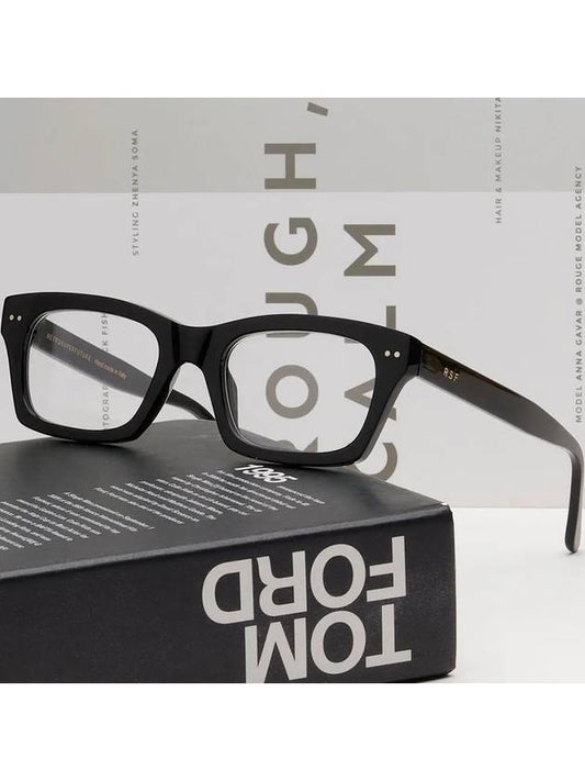 Glasses frame NUMERO 95 NERO G10 square horn frame - RETROSUPERFUTURE - BALAAN 2