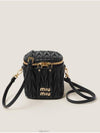 Materasse Nappa Leather Mini Pouch Bag Black - MIU MIU - BALAAN 2