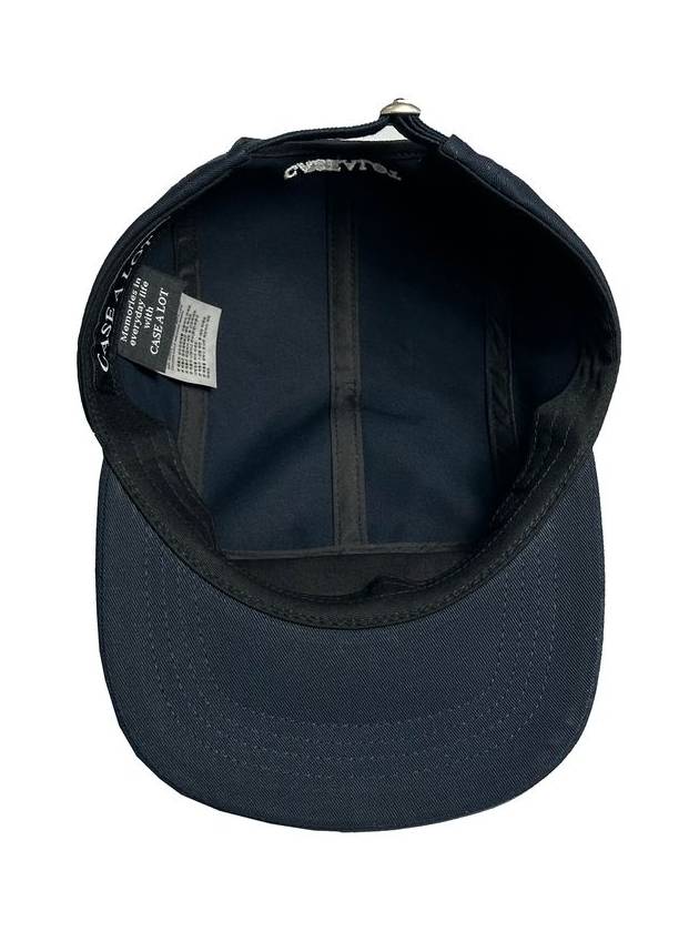 Logo label camp cap navy - CASEALOT - BALAAN 4