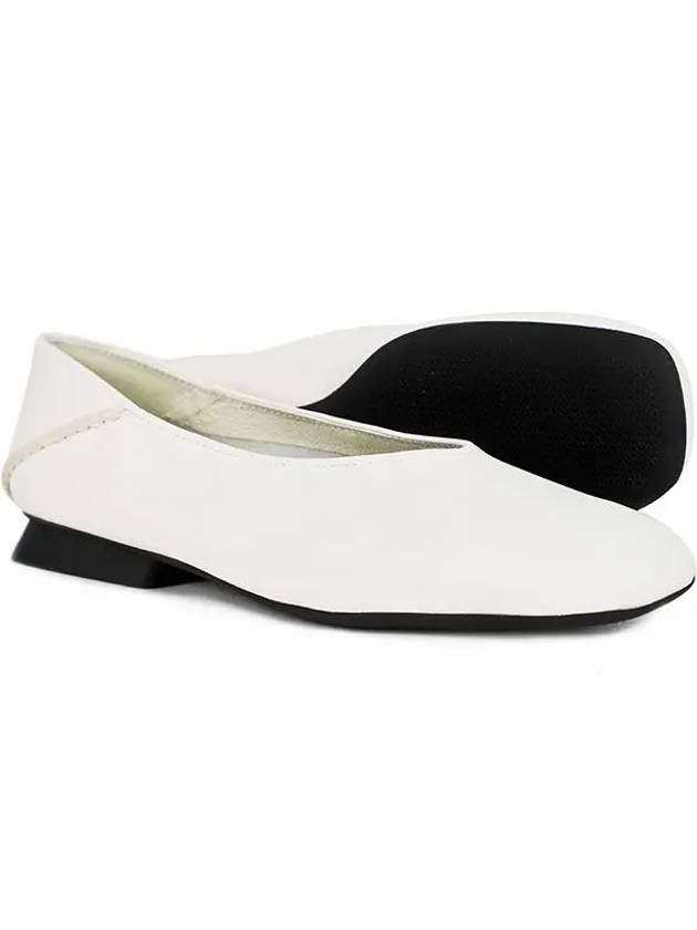 Casi Myra Leather Ballerinas White - CAMPER - BALAAN 3