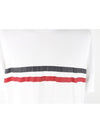 Wappen Three Stripes Short Sleeve T Shirt XXL - MONCLER - BALAAN 3