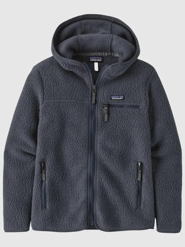 Retro Pile Hooded Jacket Smolder Blue - PATAGONIA - BALAAN 2