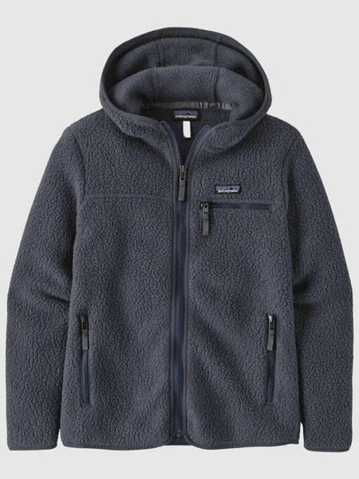 Retro Pile Hooded Jacket Smolder Blue - PATAGONIA - BALAAN 2