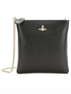 Squire Square Chain Cross Bag Black - VIVIENNE WESTWOOD - BALAAN 2