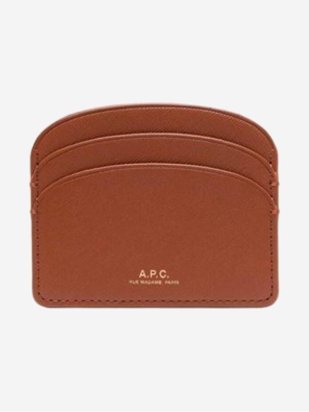 Demi Lune Card Wallet Brown - A.P.C. - BALAAN 2