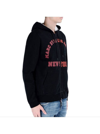 marc by newyork asymmetric hooded zip-up - MARC JACOBS - BALAAN 2