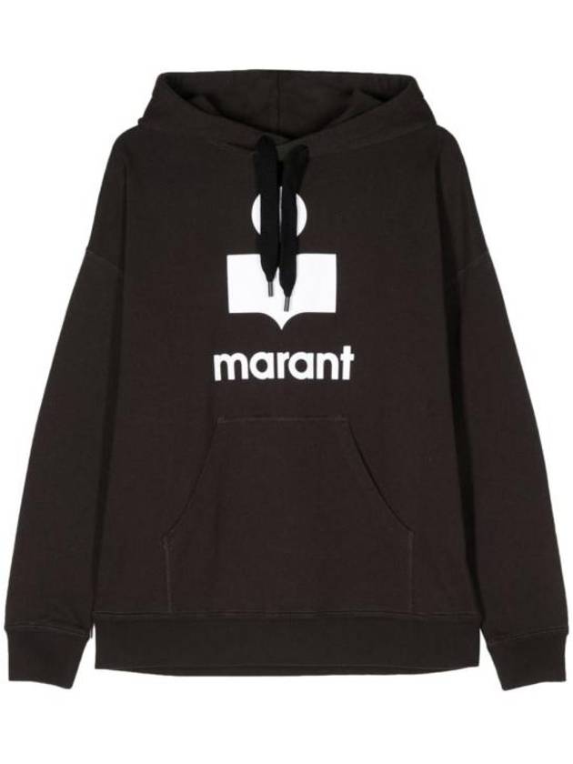 Miley Big Logo Hoodie Faded Black - ISABEL MARANT - BALAAN 2