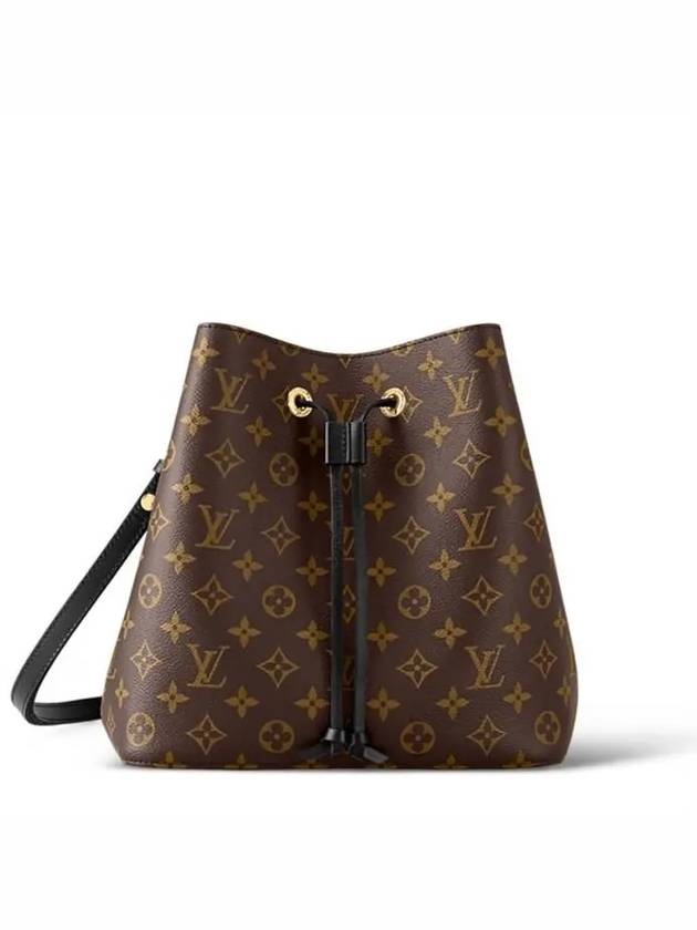 Monogram Neonoe Bucket Bag Brown Black - LOUIS VUITTON - BALAAN 3