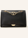 JF Black Valentino Garavani VLogo Chain shoulder bag 5W2B0N93PHV0NO - VALENTINO - BALAAN 2