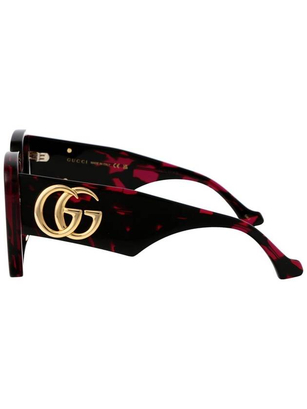 logo-embellished oversized sunglasses GG0956S - GUCCI - BALAAN 4