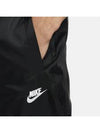 Club Lined Woven Tracksuit Black - NIKE - BALAAN 8