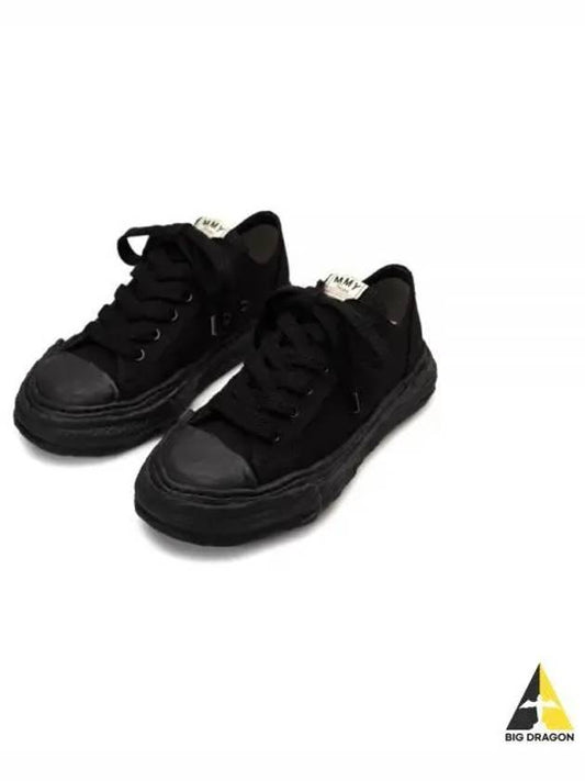 137643 A11FW702 BLKBLK Peterson OG Sole Canvas Low Top Sneakers - MIHARA YASUHIRO - BALAAN 2