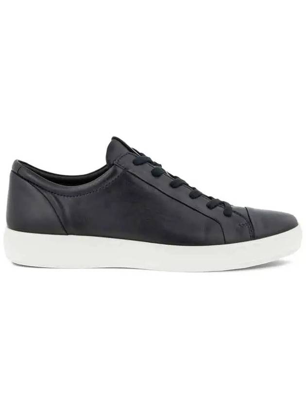 Soft 7 M Low Top Sneakers Black - ECCO - BALAAN 3