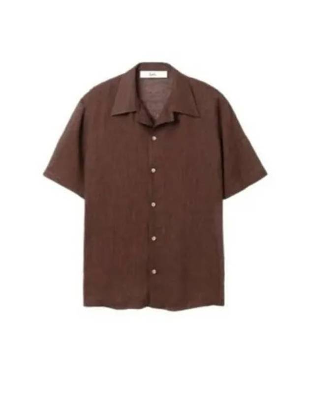 Seper Short Sleeve Shirt DALIAN FEATHER BROWN Free - SEFR - BALAAN 1