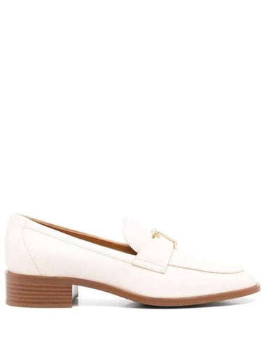 T Timeless Leather Loafer Ivory - TOD'S - BALAAN 1