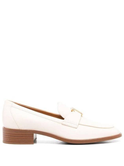 T Timeless Leather Loafer Ivory - TOD'S - BALAAN 2