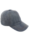 Denim Ball Cap Mid Blue - ACNE STUDIOS - BALAAN 4