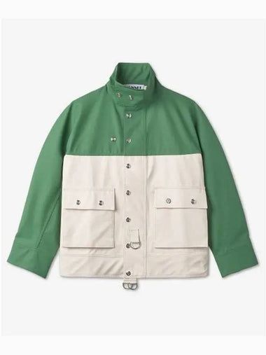 Pinot Jacket Cream Bright Green - SUNNEI - BALAAN 1