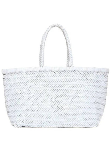 Triple Jump Big Weaving Tote Bag 8810 WHITE - DRAGON DIFFUSION - BALAAN 1