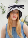 Daisy Bonnet Navy - BROWN HAT - BALAAN 2