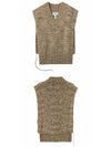 Botanical Dye Knit Vest Anthracite - MAISON MARGIELA - BALAAN 6