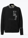 Fragment collab Varsity Fleece Cardigan Black - MONCLER - BALAAN 2