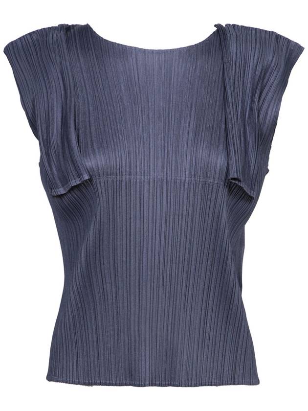 Monthly Colors August Midi Dress Dark Blue - ISSEY MIYAKE - BALAAN 5