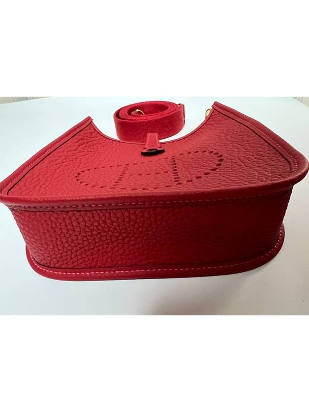 Evelyne 16 Amazon Cross Bag Red - HERMES - BALAAN 4