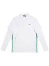 Men's Liam Regular Fit Long Sleeve PK Shirt White - J.LINDEBERG - BALAAN 3