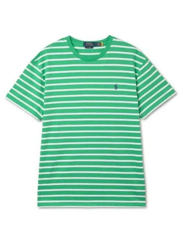 Classic fit striped jersey t shirt green - POLO RALPH LAUREN - BALAAN 1