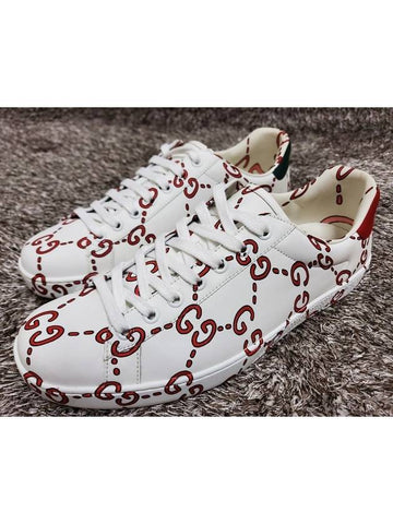 GG logo print ace sneakers 7 260 - GUCCI - BALAAN 1