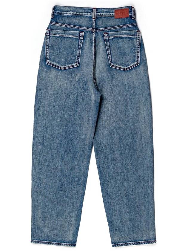 Men's I4SP01BL Koi Lake Laser Denim Pants Denim - IOEDLE - BALAAN 6