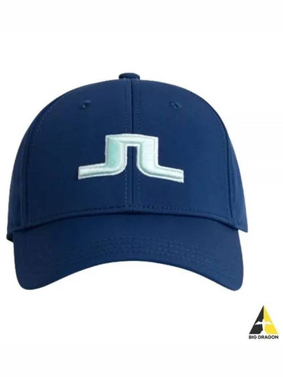 Angus Embroidered Logo Ball Cap Estate Blue - J.LINDEBERG - BALAAN 2