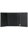 11Th Anniversary Signature Logo 3-Fold Half Wallet Black - ACNE STUDIOS - BALAAN 5