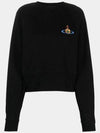 Athletic Cropped Sweatshirt Black - VIVIENNE WESTWOOD - BALAAN 2