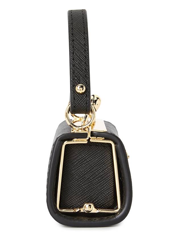 ORB Charm Leather Shoulder Bag Black - VIVIENNE WESTWOOD - BALAAN 3