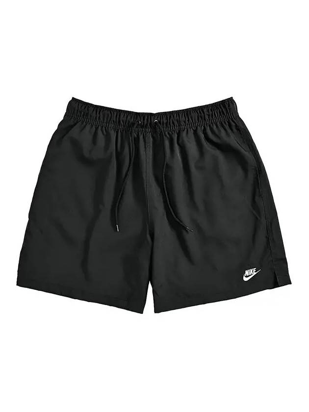 Club Woven Flow Shorts Black - NIKE - BALAAN 5