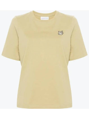 Short Sleeve T Shirt Comfort Fit Canvas MW00127KJ0119 - MAISON KITSUNE - BALAAN 1